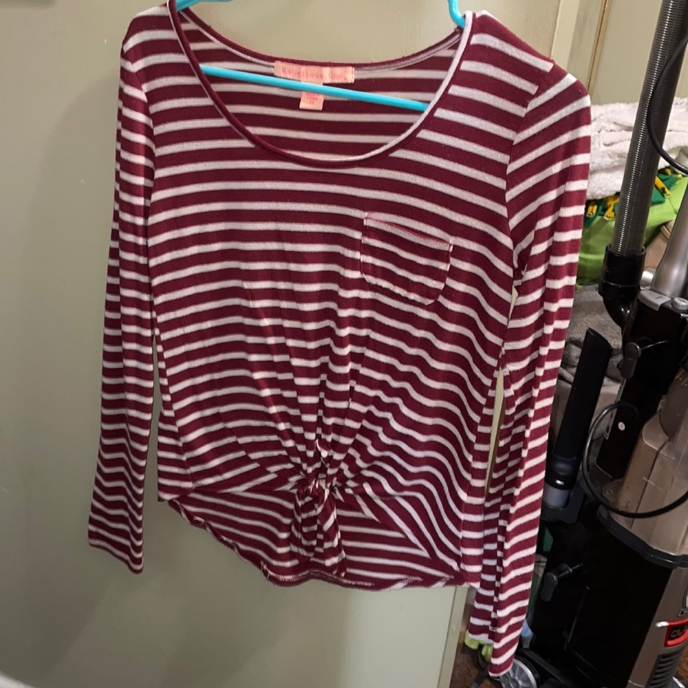Rebellious one striped shirt